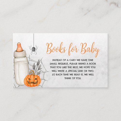 A Baby is Brewing Baby Shower Books for Baby Enclosure Card