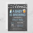 A baby is brewing Baby Shower Invitation