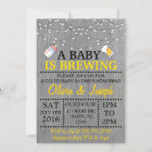 A BABY is BREWING Baby Shower Invitation