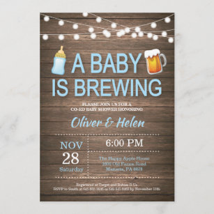 Babyq Invitations | Zazzle