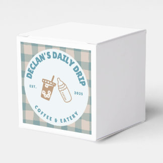 A Baby is Brewing Baby Shower Party Favor Box