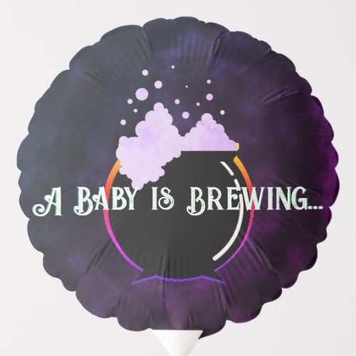 A Baby is Brewing Balloon