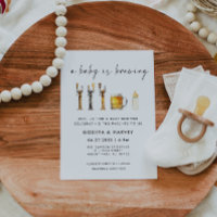A Baby is Brewing Beer Baby Shower