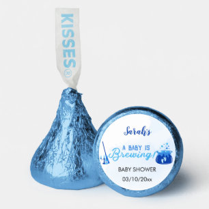 A Baby Is Brewing Blue Halloween Baby Shower Hershey®'s Kisses®