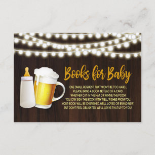 A Baby is Brewing Books for Baby Card
