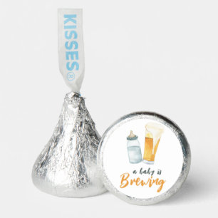 A Baby is Brewing Bottle Beer Baby shower Hershey®'s Kisses®