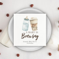 A Baby is Brewing Bottle Coffee Baby shower