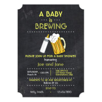 A Baby Is Brewing Card