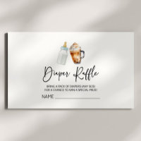 A Baby Is Brewing Coffee Baby Shower Diaper Raffle