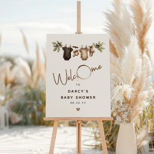 A Baby is Brewing' Coffee Baby Shower Foam Board