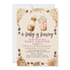 A Baby is Brewing Coffee Girl Baby Shower 