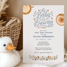 A Baby is Brewing Coffee Theme Baby Shower