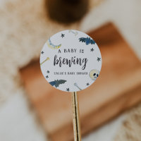A Baby Is Brewing | Cute Halloween Baby Shower