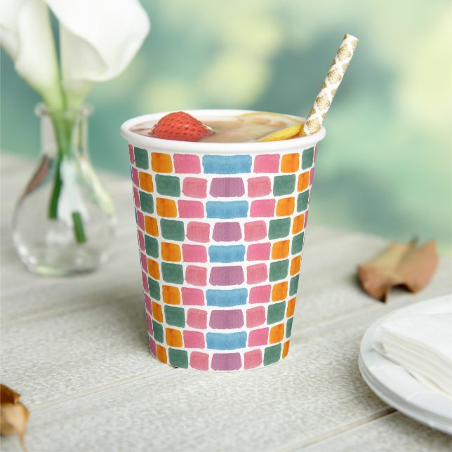 A Baby Is Brewing | Cute Halloween Baby Shower Paper Cups (Insitu)