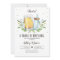 A Baby is Brewing Greenery Cheers Coed Baby Shower