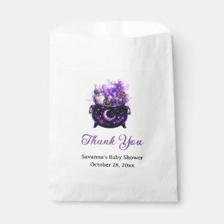 A Baby Is Brewing Halloween Baby Shower Favor Bag