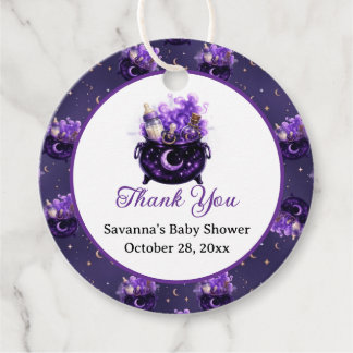 A Baby Is Brewing Halloween Baby Shower Favor Tags