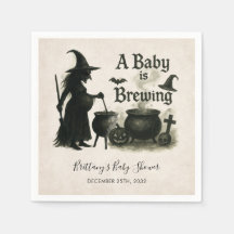 A Baby Is Brewing Halloween Baby Shower
