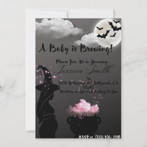 A Baby is Brewing Invitation