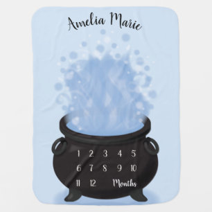 A Baby is Brewing Milestone Blanket Gift