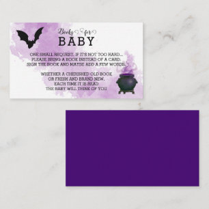 A Baby is Brewing October Baby Book Request Card