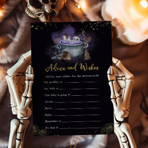 A Baby is Brewing Spooky Advice and Wishes Game