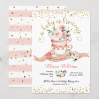 A Baby is Brewing Tea Party Baby Shower