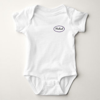 A baby mechanic outfit for Michael! Bodysuit