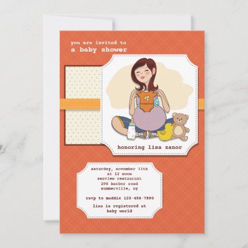 A Baby Shower Invitation