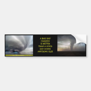 A Bad Day Chasing... Bumper Sticker
