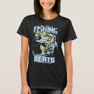 A Bad Day of Fishing Beats a Good Day of Work Gra T-Shirt