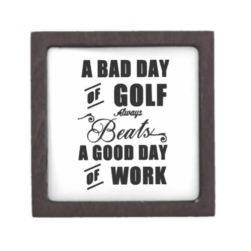 A Bad Day of Golf _ Funny Golf Work Gift Box