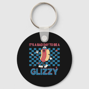 A Bad Day To Be A Glizzy 4th Of July 1 Keychain