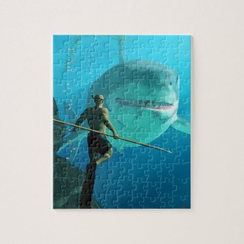 A Bad Day To Go Snorkeling Jigsaw Puzzle