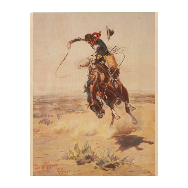 A Bad Hoss Charles Russell Fine Art (Front)