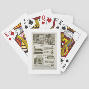 A bakery and baking equipment, from the 'Encyclope Poker Cards