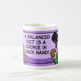A Balanced Diet Coffee Mug