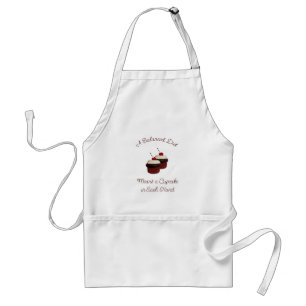 A Balanced Diet Delicious Double Chocolate Cupcake Adult Apron