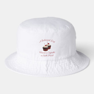 A Balanced Diet Delicious Double Chocolate Cupcake Bucket Hat