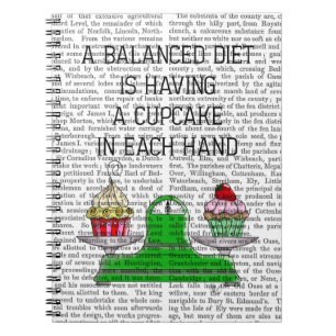 A Balanced Diet Illustration Notebook