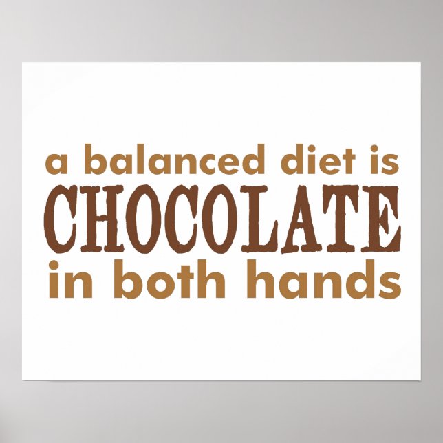 A Balanced Diet is... Poster (Front)