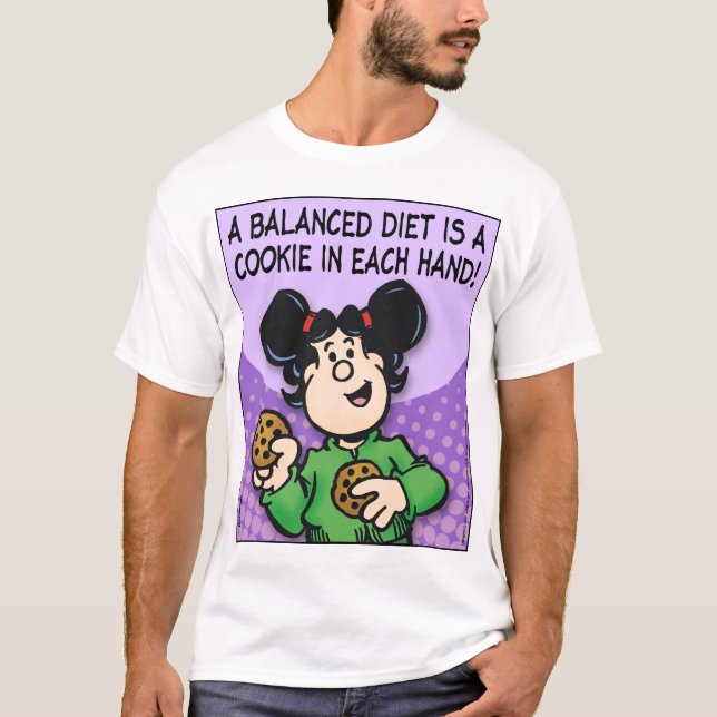 A Balanced Diet T-Shirt (Front)