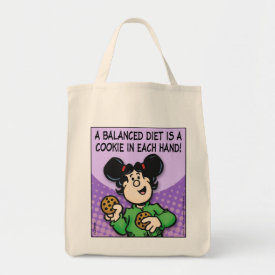 A Balanced Diet Tote Bag