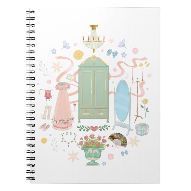 A Ball at the Crown Inn Notebook (Front)