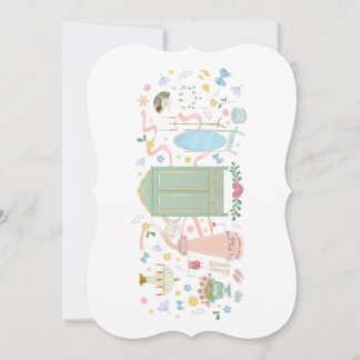 A Ball at the Crown Inn Thank You Card