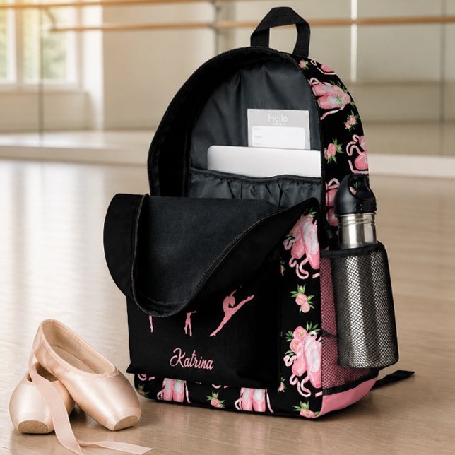 A Ballerina's Personalized Backpack (Creator Uploaded)