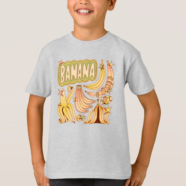 A Banana / Illustration of Banana  T-Shirt (Front)