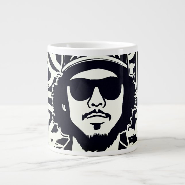 A Bape Art Revolution Giant Coffee Mug (Front)