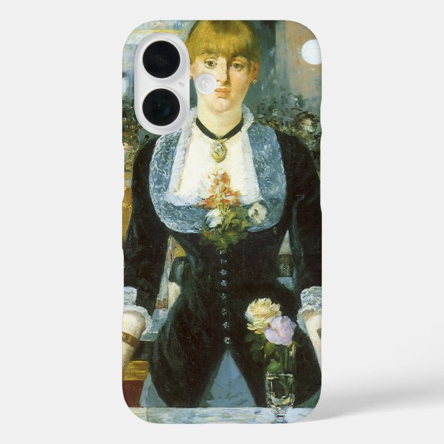 A Bar at the Folies Bergere by Edouard Manet Case-Mate iPhone Case (Back)