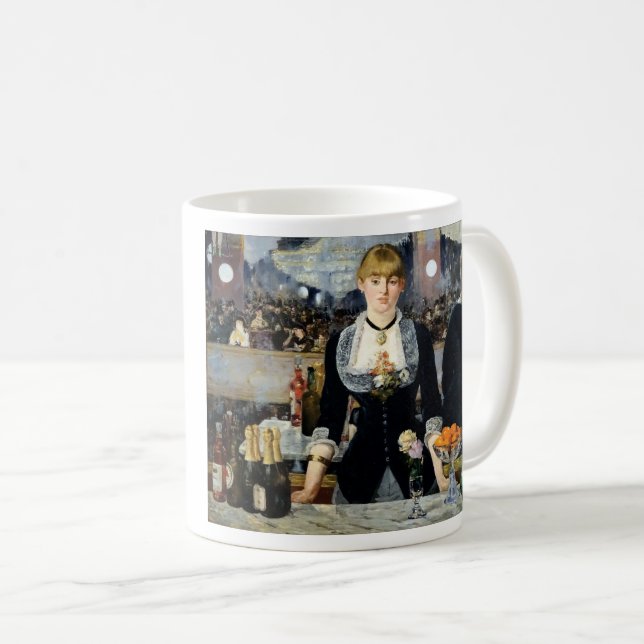 A Bar at the Folies-Bergère by Manet Coffee Mug (Front Right)